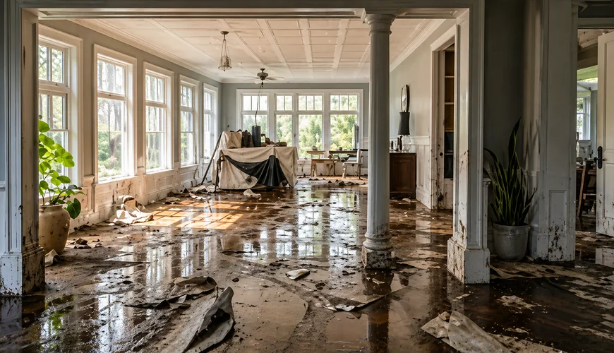 Titan Restoration emergency restoration team working in Lexington Tennessee
